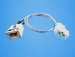  LAMP HOLDER WITH CABLE AND CONNECTOR// LAMP P/N:02005NAV 